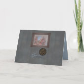 Carte Roitelet à couronne rubis (Dos)