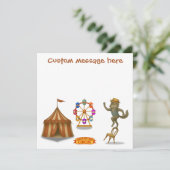 Carte Rolf wolf balancing act (Debout devant)