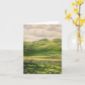 Carte Rolling Hills (Fleur jaune)