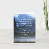 Carte Romains 12:2 (Devant)