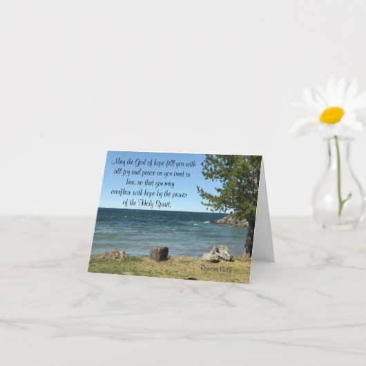 Carte Romains 15:13 (Petite plante)