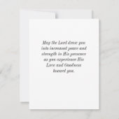 Carte Romains 15:13 Dieu de l'Espoir Bible Chrétienne Ca (Dos)