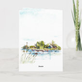 Carte Romains 15:13 Dieu de l'Espoir Bible chrétienne Ve (Dos)