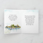 Carte Romains 15:13 Dieu de l'Espoir Bible chrétienne Ve (Intérieur)