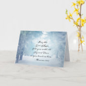 Carte Romains 15:13 Le Dieu de l'Espoir (Fleur jaune)