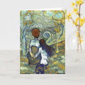 CARTE ROMANCE (Fleur jaune)