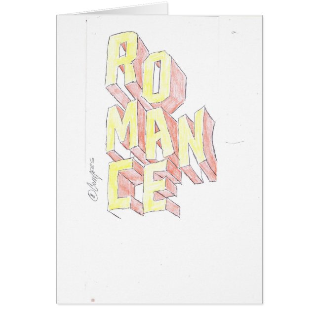 Carte Romance (Devant)