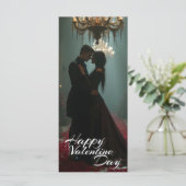 Carte Romance à la Rose Hall pour la Saint-Valentin (Debout devant)