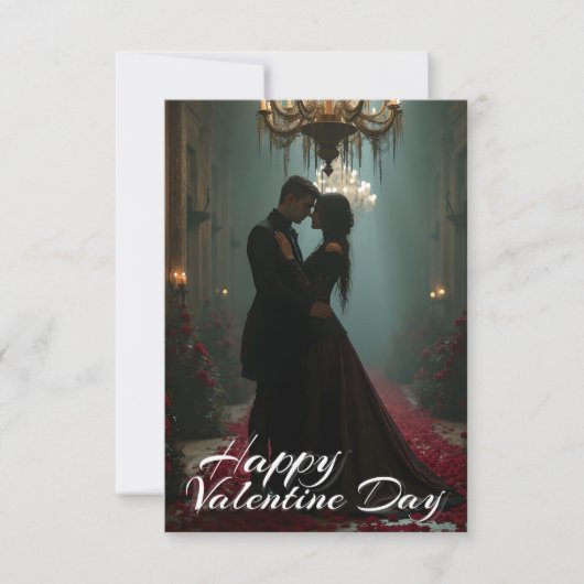 Carte Romance à Rose Hall pour la Saint-Valentin (Devant)