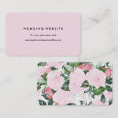 Carte Romance chic de site Web de | (Devant / Derrière)