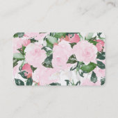 Carte Romance chic de site Web de | (Dos)