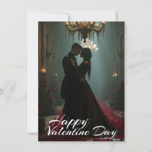 Carte Romance dans la salle Rose pour la Saint-Valentin