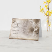 Carte Romance florissante (Fleur jaune)