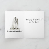 Carte "Romance Flourished" (Intérieur)