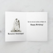 Carte "Romance Flourished" (Intérieur)