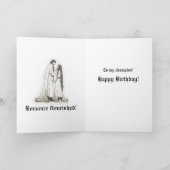 Carte "Romance Flourished" (Intérieur)