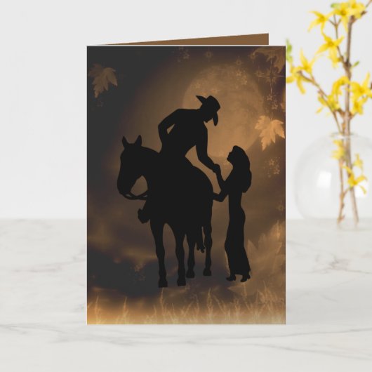 Carte Romance occidentale (Fleur jaune)