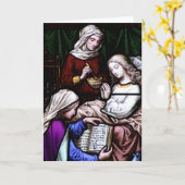 Carte Romans 5:1 (Fleur jaune)