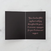 Carte Romantic Japanese Cherry Blossoms Mother's Day (Intérieur)