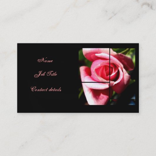 Carte romantique (Devant)