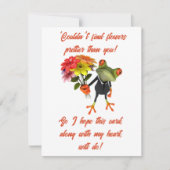 Carte romantique (Devant)