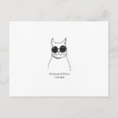 Carte romantique à main dessinée (Devant)