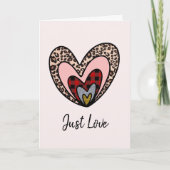 Carte Romantique – Amour de Coeur (Devant)