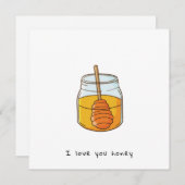 Carte Romantique - Anniversaire - Carte de jour de (Devant / Derrière)