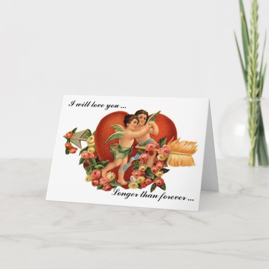 Carte romantique de Valentine (Devant)