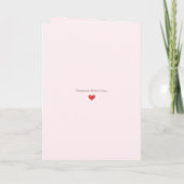 Carte Romantique Drôle de la Saint-Valentin Purfec (Dos)