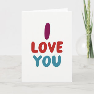 Carte Romantique Je T'Aime