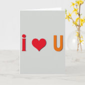 Carte romantique « Je t'aime » multicouche (Fleur jaune)