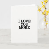 Carte Romantique Je T'Aime Plus (Fleur jaune)