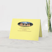 Carte Romantique Lapin Lapin Jaune Anniversaire Annivers (Dos)