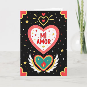 Carte Romantique Mi Amor