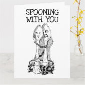 CARTE ROMANTIQUE POUR MARI OU FEMME (Fleur jaune)