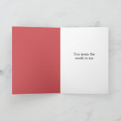 Carte Romantique Roses Rouges Aimer (Intérieur)