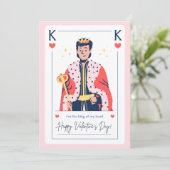 Carte romantique Saint-Valentin (Debout devant)