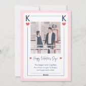 Carte romantique Saint-Valentin (Dos)