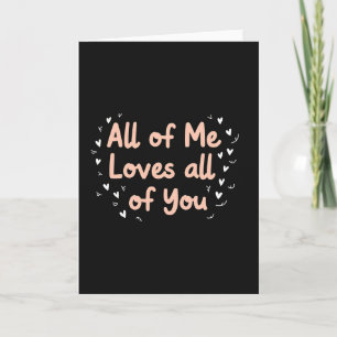 Carte Romantique Tout De Moi T'Aime