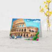 CARTE ROME (Fleur jaune)