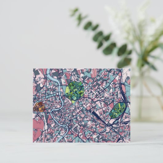 Carte Rome Italie (Debout devant)