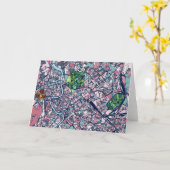 Carte Rome Italie (Fleur jaune)