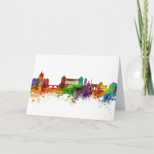 Carte Rome Italy (Devant)