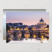 Carte Rome Italy (Devant / Derrière)