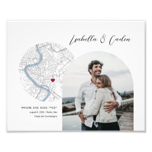 Carte Rome Mariage Fiançailles Photo Cadeau Imprim