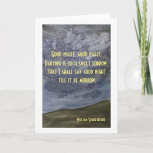 Carte Roméo et Juliette