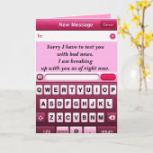 Carte Rompre le texte_ (Fleur jaune)