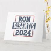 Carte Ron DeSantis 2024 (Fleur jaune)
