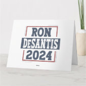 Carte Ron DeSantis 2024 (Dos)